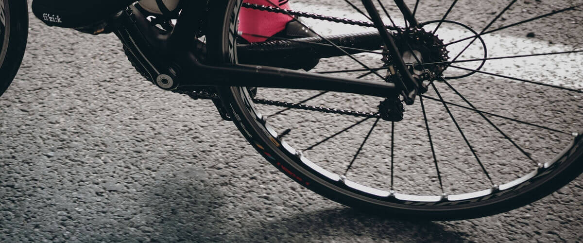 Roue de vélo avec pneu